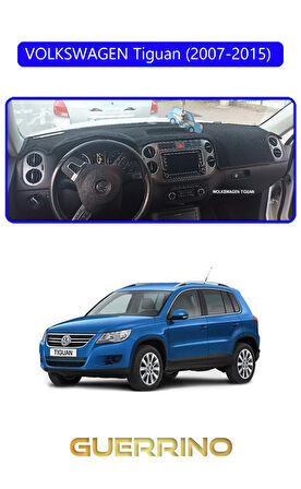VOLKSWAGEN Tiguan (2007-2015) ;TORPİDO KORUMA HALISI MAVİ KENAR