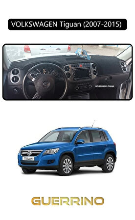 VOLKSWAGEN Tiguan (2007-2015) ;TORPİDO KORUMA HALISI SİYAH KENAR