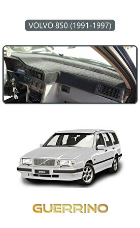 VOLVO 850 (1991-1997)TORPİDO KORUMA HALISI GRİ KENAR