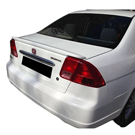 Honda Civic Vtec 2 (2001 - 2007) Sport Style Spoiler (Plastik)(Boyasız)