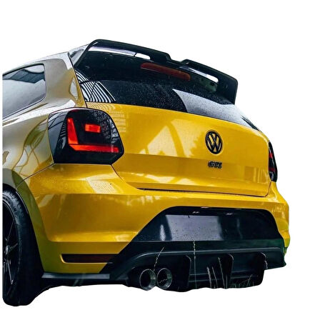 Volkswagen Polo 2009-2017 6r - 6c Oettinger Spoiler (Plastik) (Boyasız)