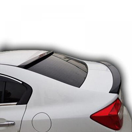 Honda 2012-2016 Civic Fb7 2012-2016 Hibrid Style - Cam Üstü Spoiler (Plastik) (Boyasız)