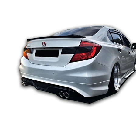 Honda Civic Fb7 2012-2016 Votex Style - Spoiler (Plastik) (Boyasız)