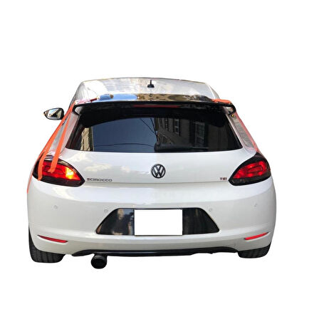 Volkswagen Scirocco Makyajsız Tek Çıkış Difüzör (Plastik)(Boyasız)