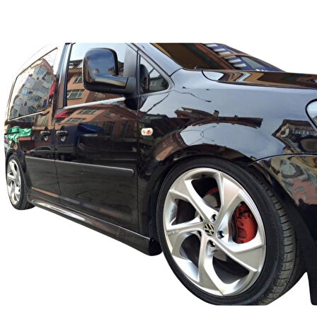 Volkswagen Caddy Yan Marşpiyel (Plastik)(Boyasız)