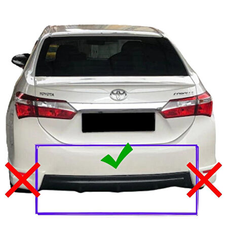 Toyota Corolla Orta Difüzör (Plastik)(Boyasız)