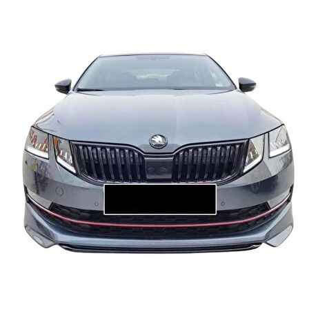 Skoda Octavia 2018 Makyajlı Abt Ön Ek (Plastik)(Boyasız)