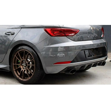 Seat Leon Mk3.5 Cupra Sağ-Sol Açık Difüzör (Plastik)(Boyasız)