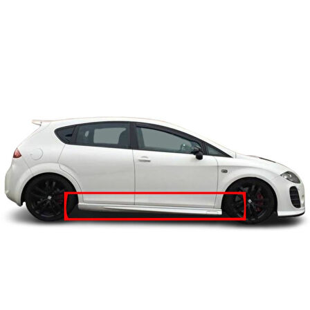 Seat Leon Mk2 Yan Marşpiyel (Plastik)(Boyasız)