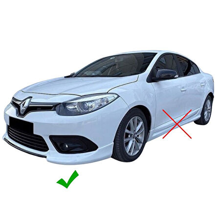 Renault Fluence Ön Ek Makyajlı (Plastik)(Boyasız)