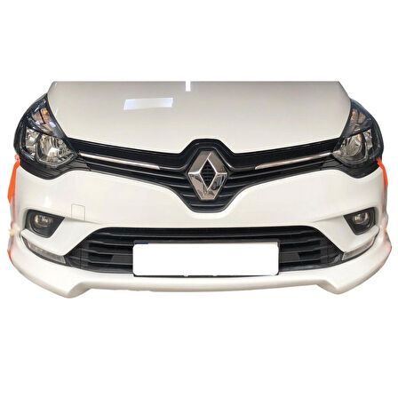 Renault Clio 4 Makyajlı Ön Ek (Plastik)(Boyasız)