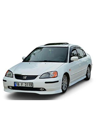 Honda Civic Vtec2 01-03 Typer Ön Ek (Plastik) No: 1 (Plastik) (Boyasız)
