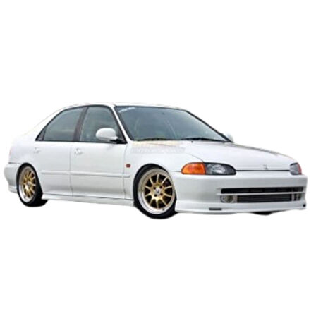 Honda Civic 92-95 Sedan Mugen Ön Ek (Plastik) No: 3 (Plastik) (Boyasız)