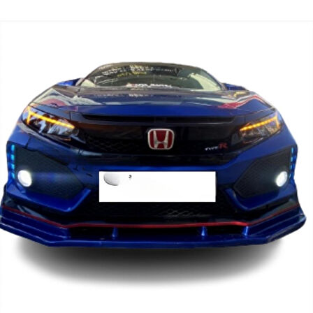Honda Civic Fc5 Ön Lip (Plastik)(Boyasız)