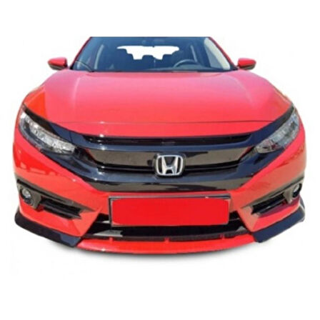 Honda Civic Fc5 Ön Lip Custom (Plastik)(Boyasız)