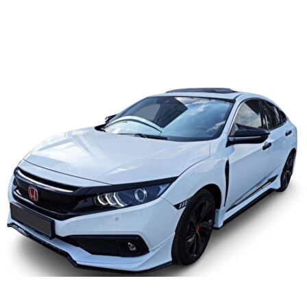Honda Civic Fc5 Mugen Makyajlı Ön Ek (Plastik)(Boyasız)