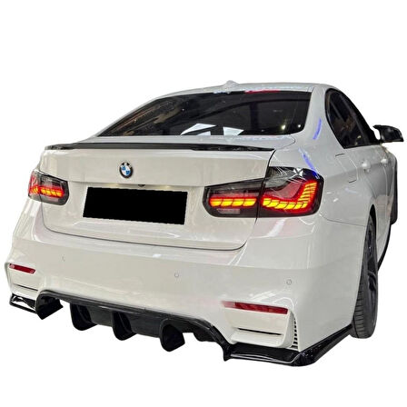 Bmw F30 - F80 Vorsteiner Difüzör (Orta Kısım) Plastik (Plastik) (Boyasız)