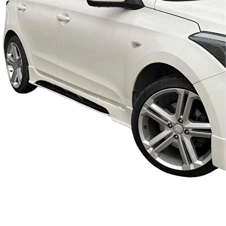 Hyundai I20 Custom 2 Marşpiyel (Plastik)(Boyasız)