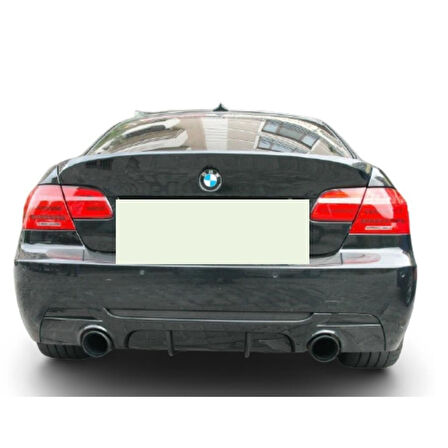 Bmw E92 2007-2012 M Performance Difüzör (Plastik)(Boyasız)