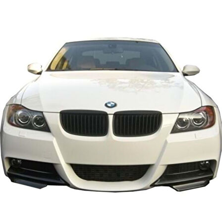Bmw E90 Makyajsız 2004 - 2008 M-Technic Tampon Ön Flap (Plastik)(Boyasız)