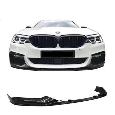 Bmw G30 Ön Lip (Piano Black Boyalı)  (Plastik) 