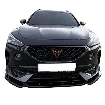Cupra Formentor Ön Lip (Parlak Siyah) (Plastik)