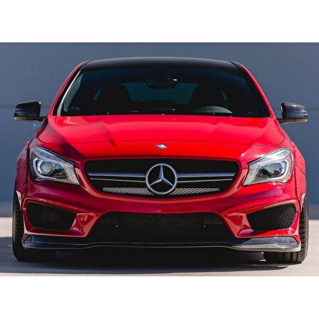 W117 Cla Serisi Amg - Cla45 Style - Ön Tampon Ek (Plastik) (Boyasız)