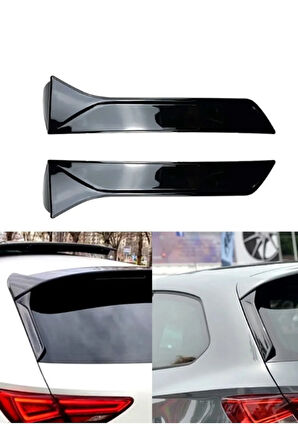 Seat Leon Spoiler Sağ Sol Flap (Plastik) (Boyasız)