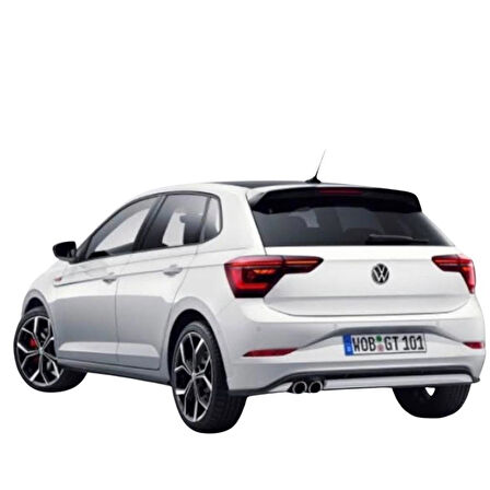Volkswagen Polo 2021 Üzeri MK 6 - 6,5 R Line Spoiler (Plastik) (Boyasız)