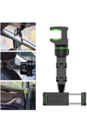 Araç Içi Dikiz Aynası Telefon Tutucu Tüm Araçlara Uyumlu Telefonluk