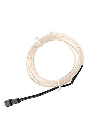 Araç İçi Neon Aydınlatma Led Göğüs Torpido Ledi Neon İp Led Beyaz 2 Metre