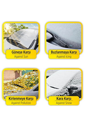 Oto Ön Cam Güneşlik Ön Cam Güneşten Koruyucu Örtü Katlanabilir Yer Kaplamayan Güneşlik