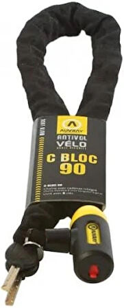 AUVRAY - C-BLOC 90 MOTOSİKLET KİLİDİ ZİNCİR 90 CM