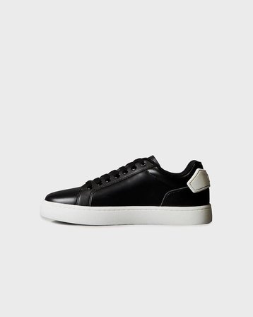 Calvin Klein Erkek Sneaker Ayakkabı Siyah Sentetik Deri 43 Numara Koku Önleyici