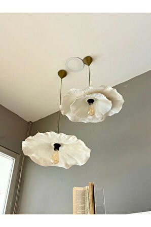 2'li Modern Avf İki Katlı Sarkıt Avize & 60 cm Avize