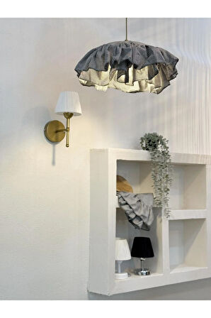 Siyah Pötikare Sarkıt Avize