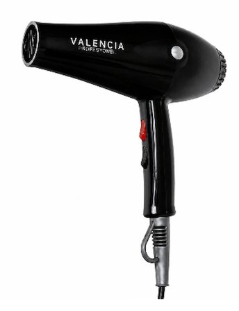 Aurora Profesyonel AC Motorlu Kuaför Tipi Fön Makinesi 2500W 2 Başlıklı Siyah