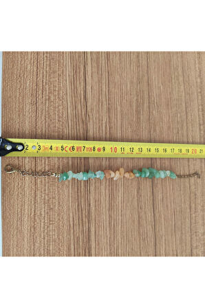 Aventurin & Ametist Doğal Taş Enerji Bilekliği - 4811