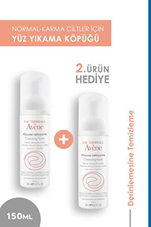 Avene Mousse Nettoyante 150 ml 2 Adet