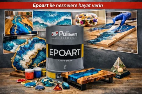 Polisan Epoart Epoksi Dekoratif Reçine 2.5 Kg