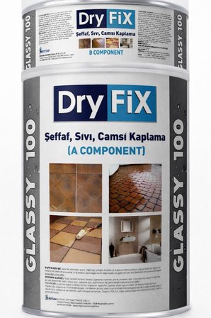 DryFix Glassy100 Şeffaf Sıvı Camsı Kaplama 2 Kg