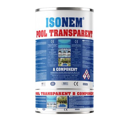 İsonem Pool Havuz Boyası Transparent 4.5 Kg Şeffaf