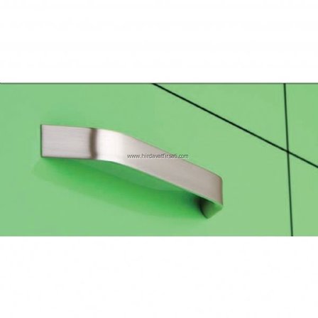 Kalın şahin inox mobilya dolap kulbu kulp 320 mm