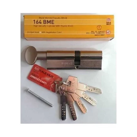 Kale 90 mm saten mandallı bilyalı barel 35+10+45 mm