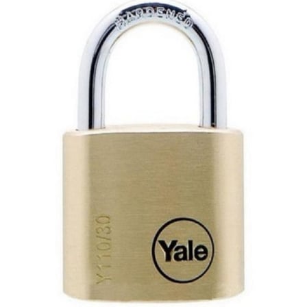 Yale Essential Serisi 30 Mm Prinç Sarı Asma Kilit