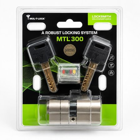 Mul-t-lock multilock, multlock integratör MTL300 İKİLİ SET - TUZAKLI patentli anahtarlı barel
