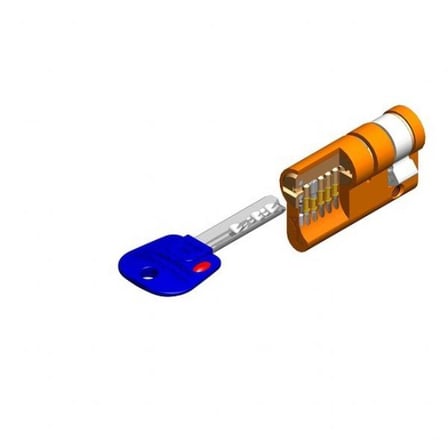 Mul-t-lock multilock, multlock integratör MTL300 MANDALLI TUZAKLI patentli anahtarlı barel