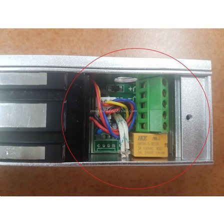 Marelli 280 kg NO/NC/COM çıkışlı elektromanyetik elektro manyetik kilit ve aparatları