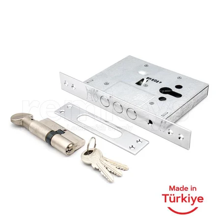 Kale 257/GM plus çelik kapı kilidi mandallı german barelli