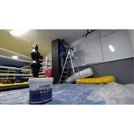 İsonem Anti Sound Paint Ses Yalıtım Boyası 5 Lt Beyaz
